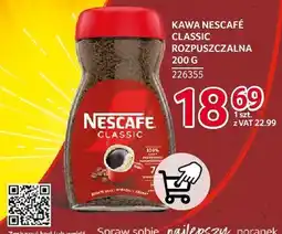 Selgros Kawa Nescafe Classic rozpuszczalna 200g oferta