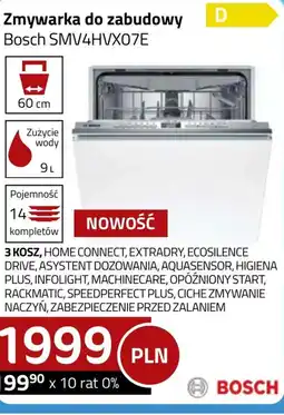 Kakto Zmywarka do zabudowy Bosch oferta