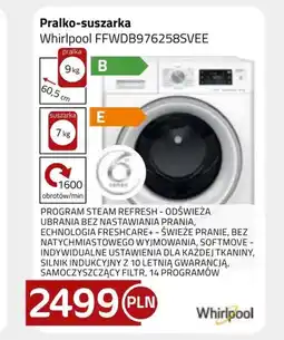 Kakto Pralko-suszarka Whirlpool oferta