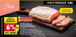 Biedronka Schab wieprzowy bez kości pakowany próżniowo Kraina Mięs oferta
