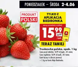 Biedronka Truskawka polska oferta
