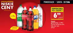 Biedronka Napój gazowany, Coca-Cola, Coca-Cola Zero Cukru, Kinley, Fanta, Sprite oferta