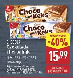 ALDI Wafelki z czekoladą Choceur super knicks oferta