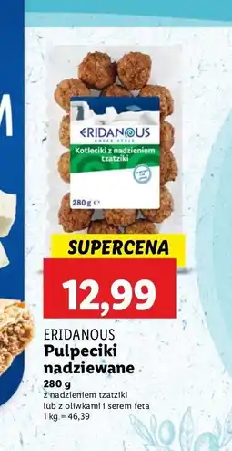 Lidl Pulpeciki nadziewane tzatziki Eridanous oferta