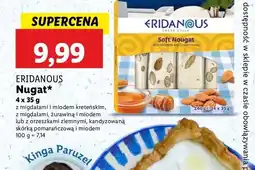 Lidl Batony z migdałami i miodem kreteńskim Eridanous oferta