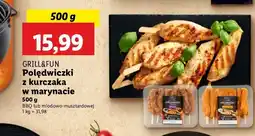 Lidl Polędwiczki z kurczaka w marynacie bbq Grill and fun oferta