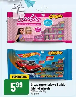 Draże czekoladowe Barbie lub Hot Wheels ZPC Otmuchów