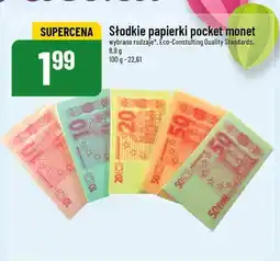 Słodkie papierki pocket monet Eco-Consulting Quality Standards