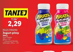 Lidl Jogurt jagoda-banan PIRATKI oferta