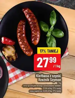 Polomarket Kiełbasa z szynki Rzeźnik Szymon 1kg oferta