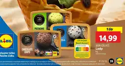 Lidl Lody pistacjowe BON GELATI oferta