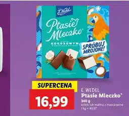 Lidl Czekoladki kokosowe E. wedel ptasie mleczko oferta