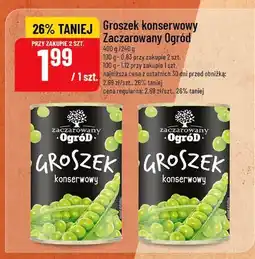 Polomarket Groszek konserwowy Zaczarowany Ogród 400g oferta
