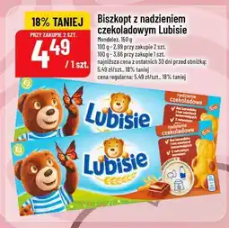 Polomarket Biszkopt z nadzieniem czekoladowym Lubisie Mondelez oferta