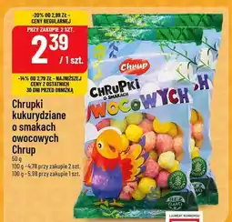 Polomarket Chrupki kukurydziane o smakach owocowych Chrup 50g oferta