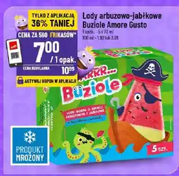 Polomarket Lody arbuzowo-jabłkowe Buziole Amore Gusto 5 szt oferta