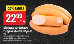 Polomarket Kiełbasa parówkowa z szynki Rzeźnik Szymon oferta