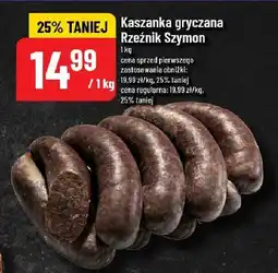 Polomarket Kaszanka gryczana Rzeźnik Szymon oferta