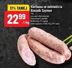 Polomarket Kiełbasa ze świniobicia Rzeźnik Szymon oferta