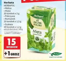 Intermarche Herbata miętowa HERBAPOL 20 torebek oferta