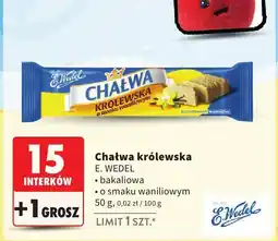 Intermarche Chałwa królewska E. WEDEL 50 g oferta