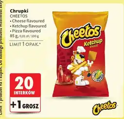 Intermarche Chrupki CHEETOS Ketchup flavoured 85g oferta