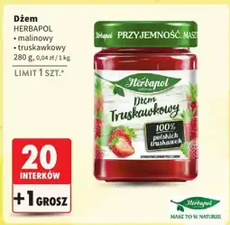 Intermarche Dżem HERBAPOL truskawkowy 280g oferta