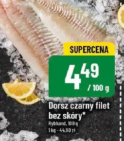 Polomarket Ryba dorsz czarny filet bez skóry 100g Ryband oferta