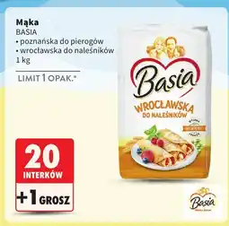 Intermarche Mąka BASIA wrocławska do naleśników 1kg oferta