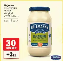 Intermarche Majonez Babuni 340ml HELLMANN'S oferta
