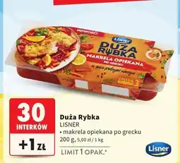 Intermarche Makrela opiekana po grecku Duża Rybka 200g LISNER oferta