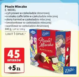 Intermarche Ptasie Mleczko E. Wedel 340g oferta