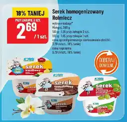 Polomarket Serek homogenizowany Rolmlecz 200g Mlekpol oferta