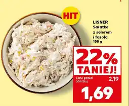 Kaufland Sałatka z selerem i fasolą Lisner oferta