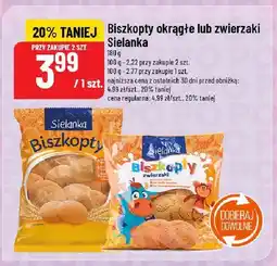 Polomarket Biszkopty okrągłe lub zwierzaki Sielanka 180g oferta