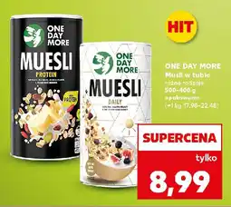 Kaufland Musli protein One day more oferta