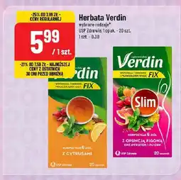Polomarket Herbata Verdin Slim 20x2g oferta