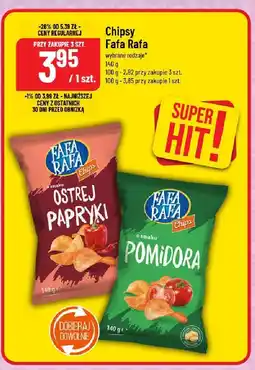 Polomarket Chipsy Fafa Rafa pomidora oferta