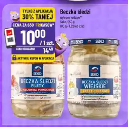 Polomarket Beczka śledzi Seko 550g oferta