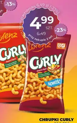 Duży Ben Chrupki Curly 100-120 g Lorenz oferta