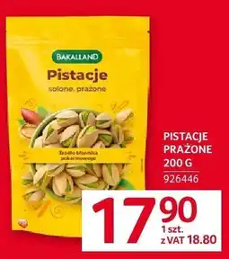 Selgros Pistacje prażone 200g Selgros oferta