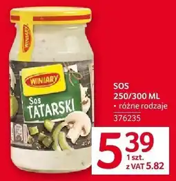 Selgros Sos tatarski 250/300ml Winiary oferta
