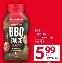 Selgros Sos BBQ 310/345g Podravka oferta
