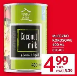 Selgros Mleczko kokosowe 400ml House of Asia oferta