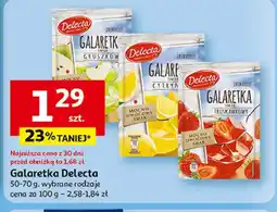 Auchan Galaretka gruszkowa Delecta oferta