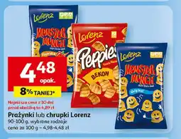 Auchan Chrupki paprykowe Lorenz monster munch oferta