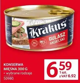 Selgros Konserwa mięsna 300g Krakus oferta