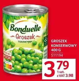 Selgros Groszek konserwowy 400g Bonduelle oferta