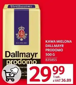 Selgros Kawa mielona Dallmayr Prodomo 500g oferta