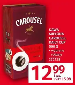 Selgros Kawa mielona Carousel Daily Cup 250g oferta